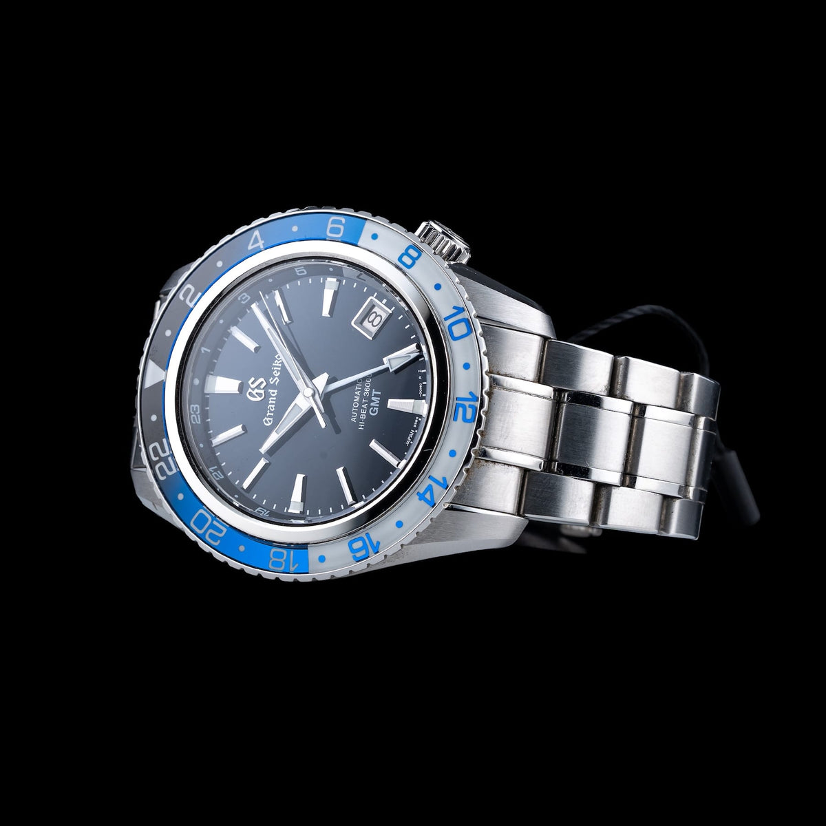 Grand Seiko SBGJ237 Sport GMT Hi-Beat Blue and White
