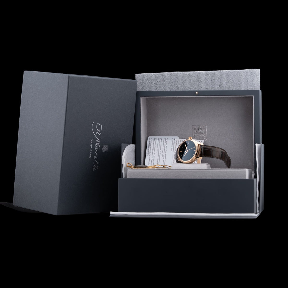 H. Moser & Cie. Endeavour Centre Seconds Vantablack
