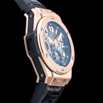 Hublot Big Bang Tourbillon Power Reserve 5 Days King Gold 45mm Watch 405.OX.0138.LR