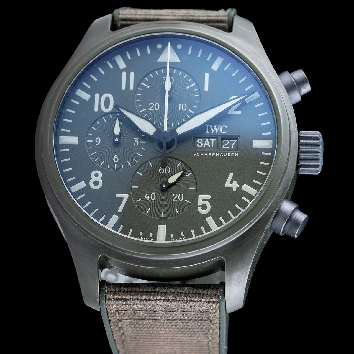 IWC Pilot’s Watch Chronograph TOP GUN Edition “Woodland” IW389106