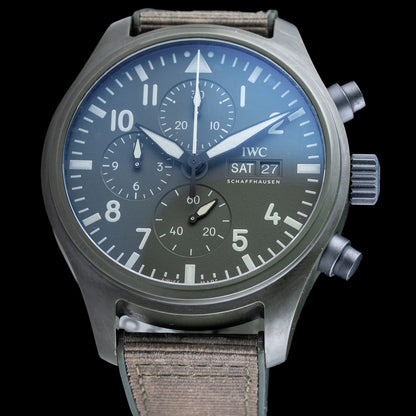 IWC Pilot’s Watch Chronograph TOP GUN Edition “Woodland” IW389106