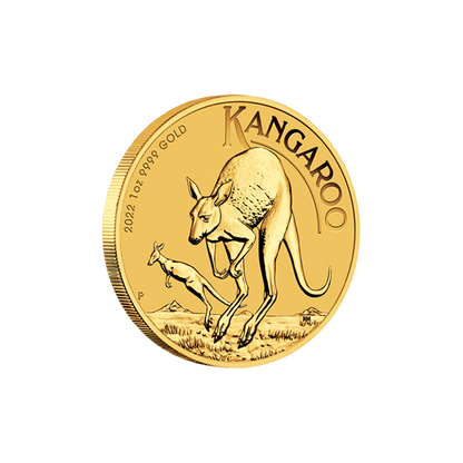 1oz Gold Australian Kangaroo Coin – Backdated