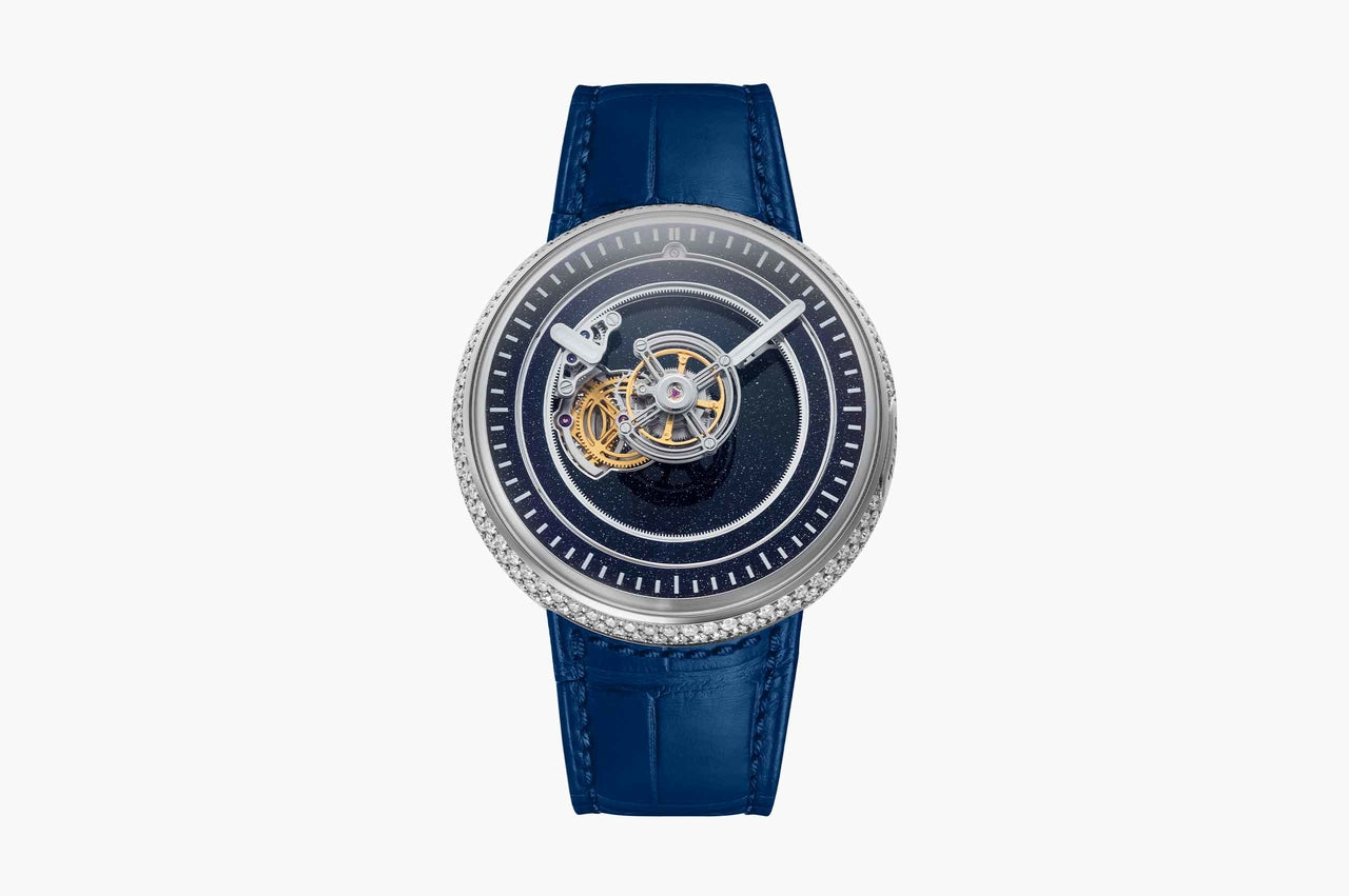 Titanium Blue Aventurine Full Pavé