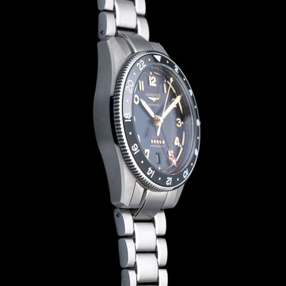 Longines L3.802.1.53.6 Spirit Anthracite Dial On Bracelet