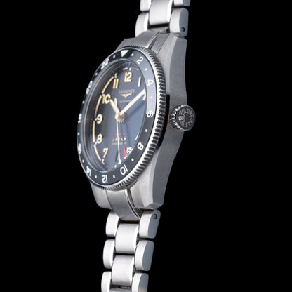 Longines L3.802.1.53.6 Spirit Anthracite Dial On Bracelet