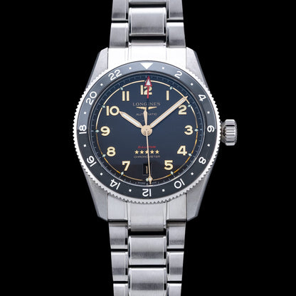 Longines L3.802.1.53.6 Spirit Anthracite Dial On Bracelet