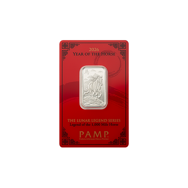 Lunar Legends 2026 Year of the Horse 10g Silver Bar