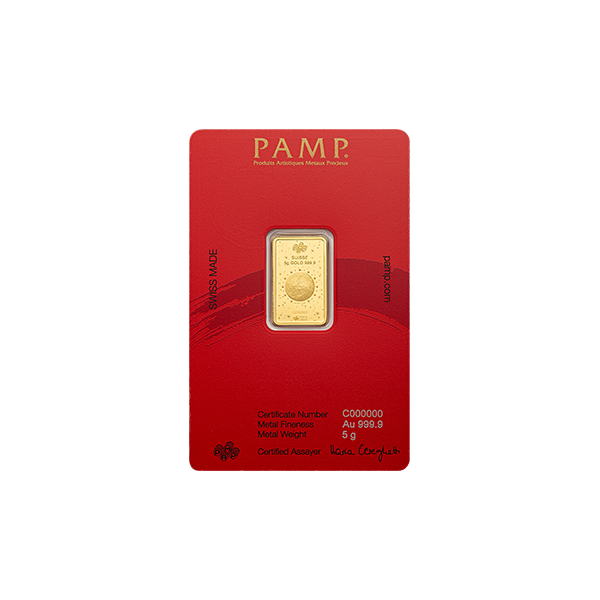 Lunar Legends 2026 Year of the Horse 5g Gold Bar