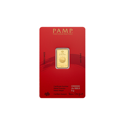 Lunar Legends 2026 Year of the Horse 5g Gold Bar