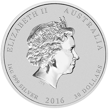 Perth Mint Lunar Series 1 kg Silver Coins - ID 417