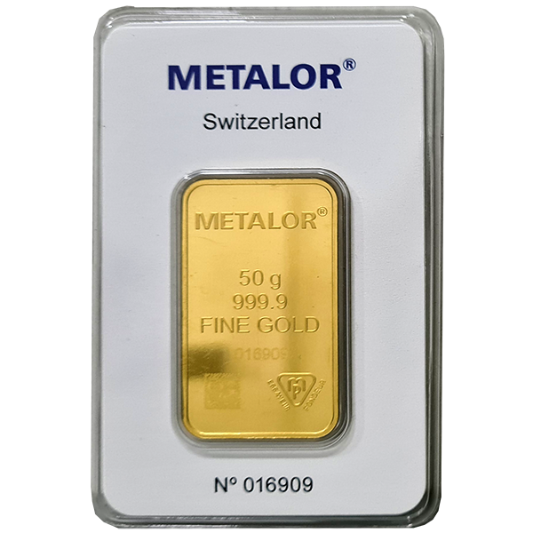 Metalor Minted Gold Bars - ID 2313