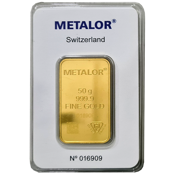 Metalor Minted Gold Bars - ID 2313