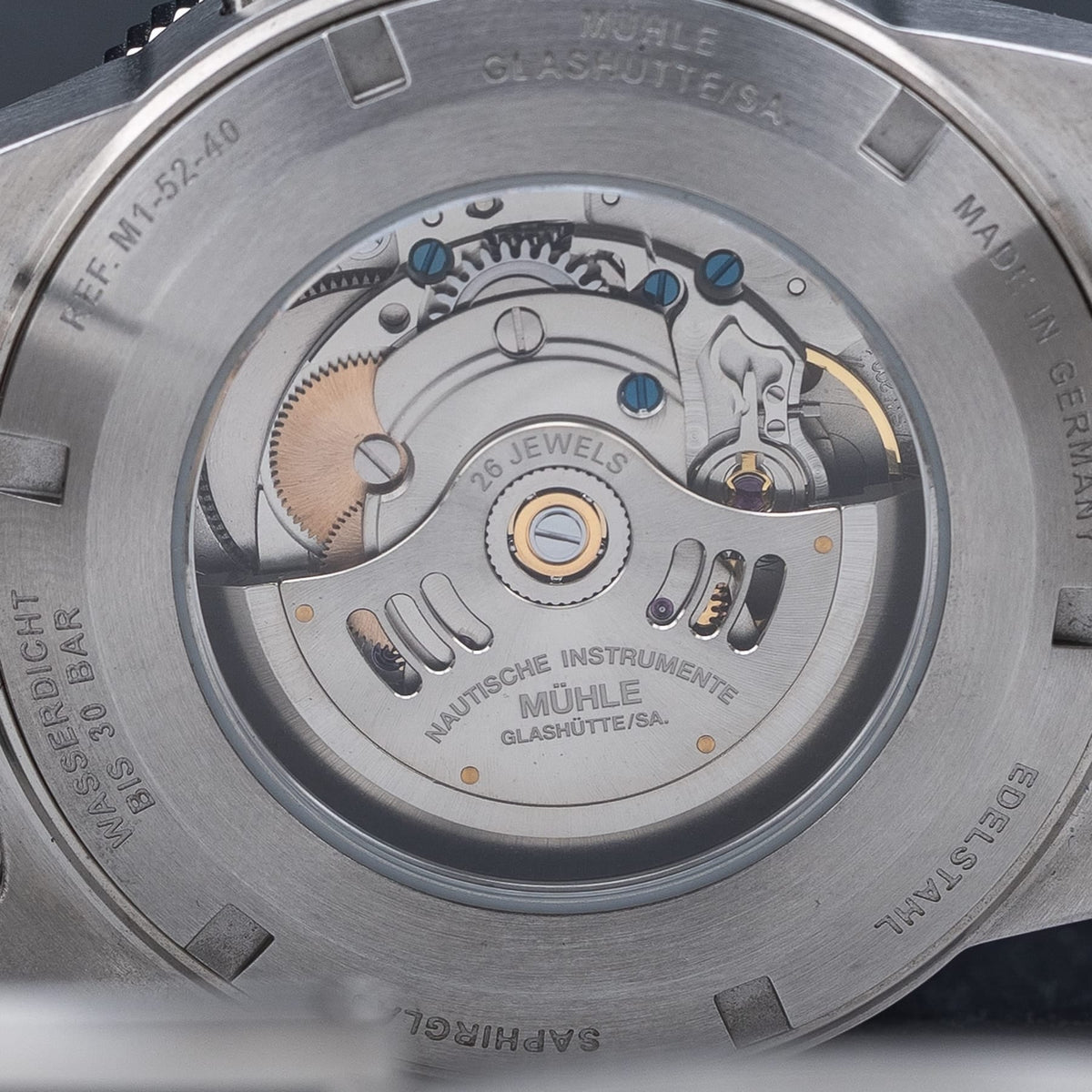 Mühle Glashütte Sportivo Big Date M1-52-43-MB
