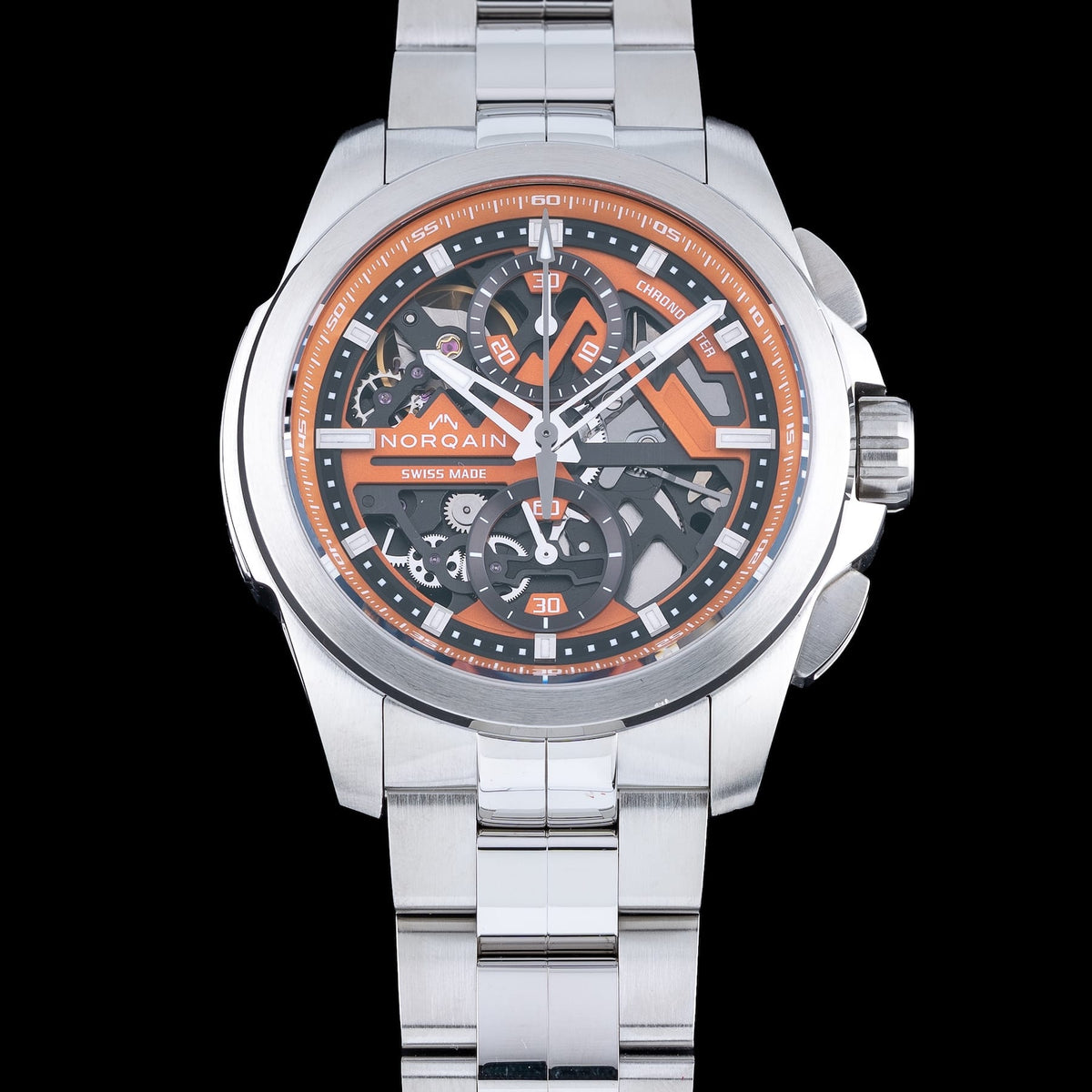 Norqain Independence Skeleton Chrono 42mm N3200.40S01.O01.S01