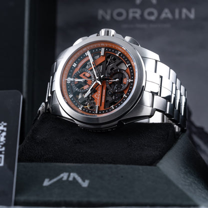 Norqain Independence Skeleton Chrono 42mm N3200.40S01.O01.S01