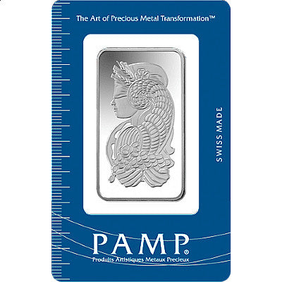PAMP 1 Ounce Fortuna Silver Bar