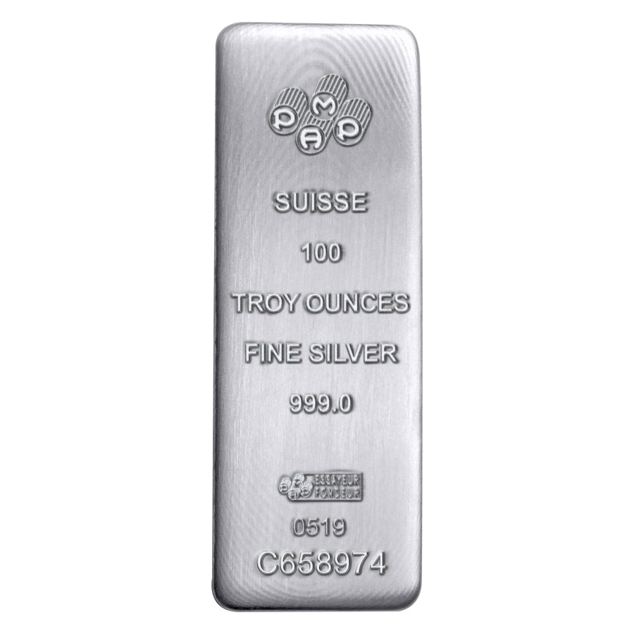 PAMP Suisse Cast Silver Bars - ID 2084