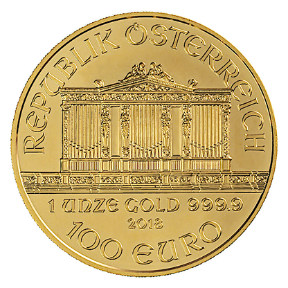 Vienna Philharmonics 1 oz Gold Coins - ID 4519