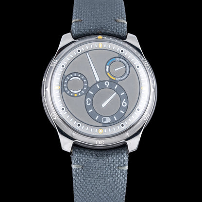 Ressence Type 5 LUM Luminova Grey Strap Ardillon Buckle