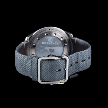 Ressence Type 5 LUM Luminova Grey Strap Ardillon Buckle