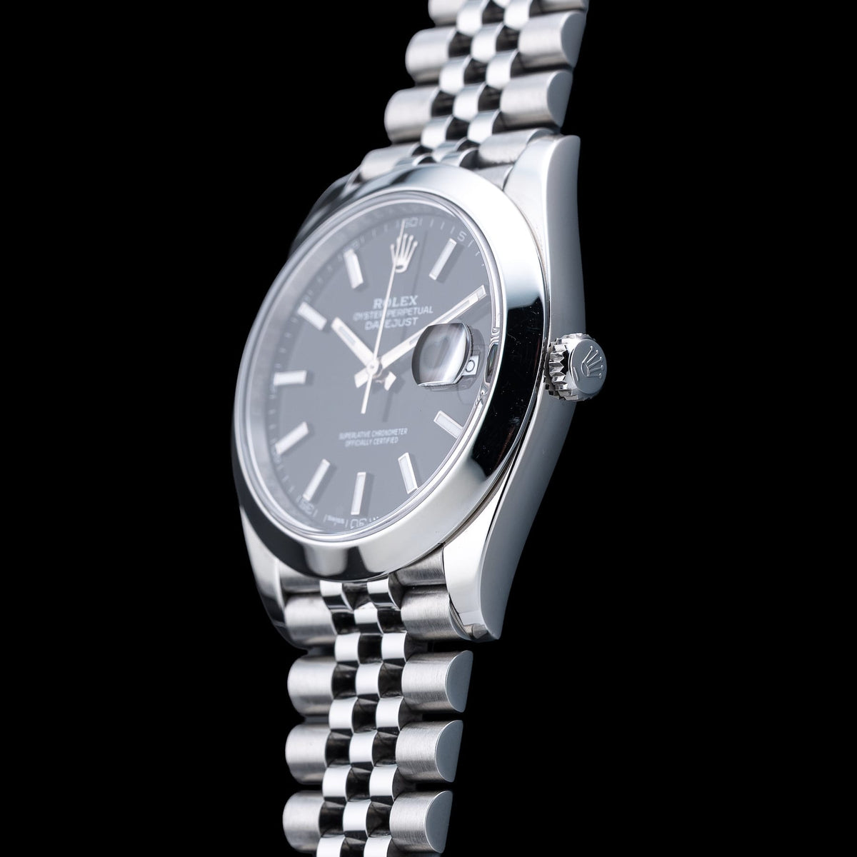 Rolex 126300 Datejust 41 Black Dial