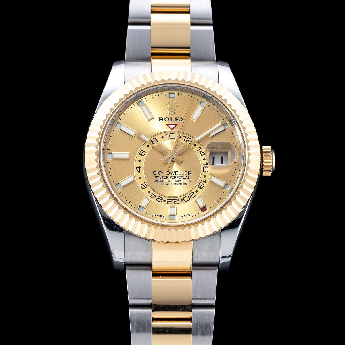Rolex 326933 Sky-Dweller Champagne Dial