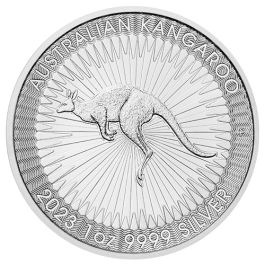 1 oz Silver Kangaroo, backdated