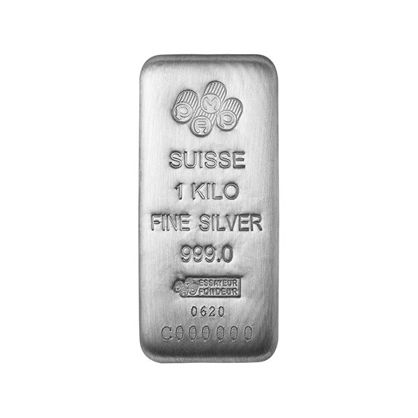 1kg PAMP Gold Cast Bar
