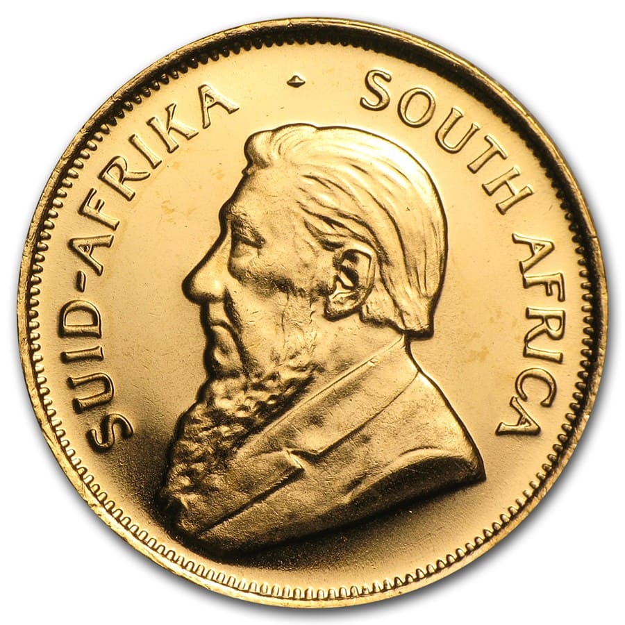 South Africa 1/4 oz Gold Krugerrand (Random Year)