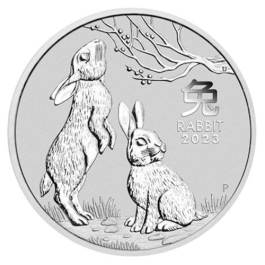 1 kg Silver Rabbit 2023, Lunar Series III
