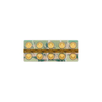 Gold 1/10oz coin New seven wonders of the world – Taj Mahal 10pcs proof
