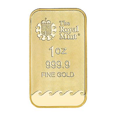 The Royal Mint 1 Ounce Gram Britannia Gold Bar