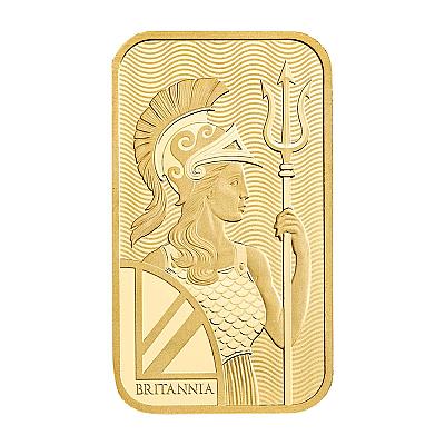 The Royal Mint 1 Ounce Gram Britannia Gold Bar
