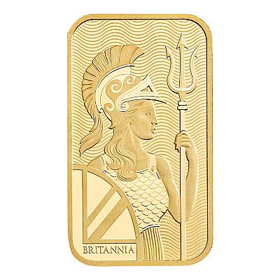 The Royal Mint 100 Gram Britannia Gold Bar