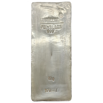 Umicore Cast Silver Bars - ID 2139