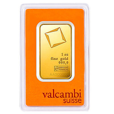 Valcambi Suisse 1 Ounce Gold Bar