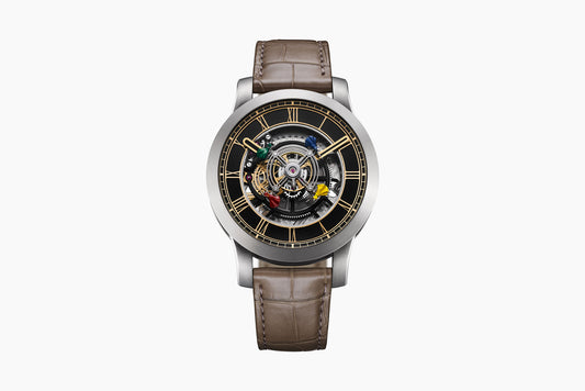 Titanium Central Floating Tourbillon