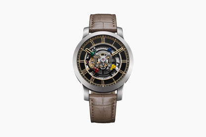 Titanium Central Floating Tourbillon