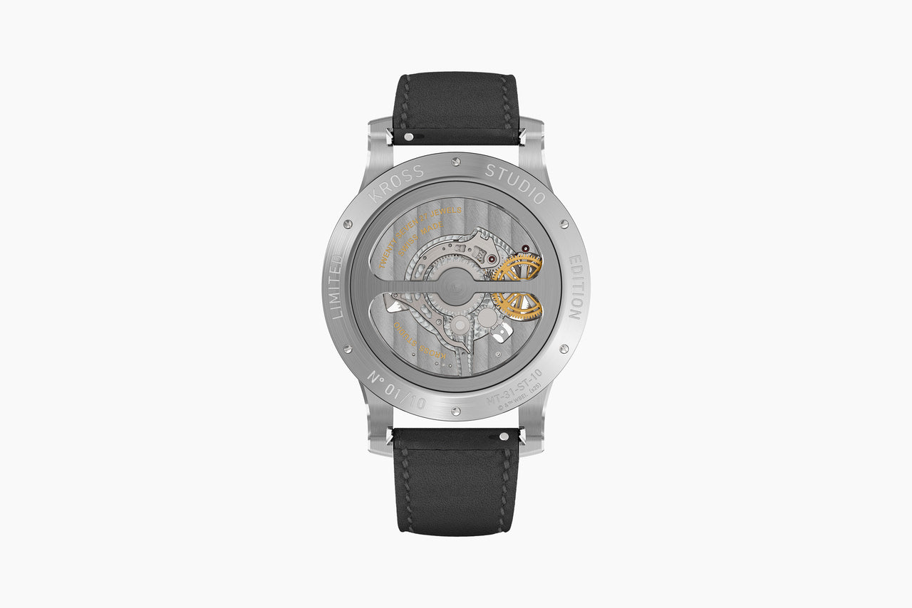 Titanium Central Floating Tourbillon